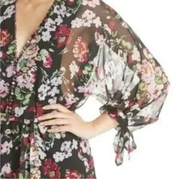 Equipment Natasha Floral Silk Shift Dress in size Small - Picture 7 of 11